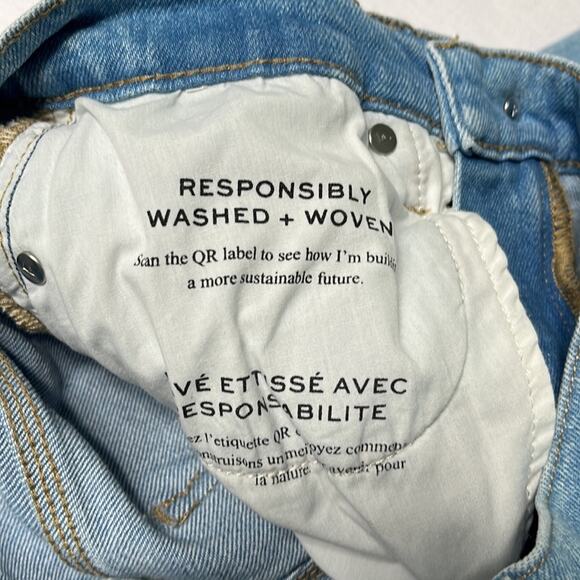 Frame Le High Straight Denim Jeans in Caye Sand Size 25 - Picture 7 of 16